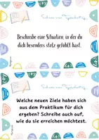 Vorschau - Arbeitsblätter - Tagebuch schreiben - Betriebspraktikum - Seite 1