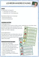 Vorschau - Stationenlernen - Lesestreifen Tiere/Bauernhof - Klasse 2/3 - Seite 1