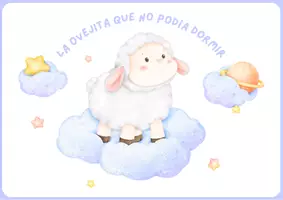 Vista previa - Unidades / Secuencias / Situaciones de Aprendizaje - Cuento y actividades: La ovejita que no podía dormir. - página 1