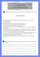 Vorschau - Unterrichtsreihen - Texte in Abschnitte gliedern - Lesestrategie Schere (Thema Müll) - Seite 1