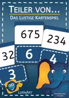 Vorschau - Spiele - Teilbarkeitsregeln mit Kartenspiel trainieren - Deckblatt