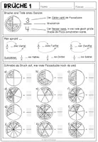 Vorschau - Arbeitsblätter - BRÜCHE - Brüche schreiben 1 (Arbeitsblatt) - Seite 3