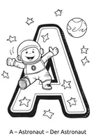 Vorschau - Mal- und Bastelvorlagen - Lustige Buchstaben Englisch Ausmalbilder - Seite 2