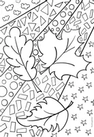 Vorschau - Arbeitsblätter - Mandalas & Ausmalbilder "Herbst" (Kunst/Vertretungsunterricht) - Seite 3