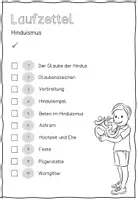 Vorschau - Arbeitsblätter - Arbeitsheft Hinduismus 4./5. Klasse - Seite 2