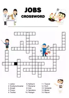 Vorschau - Arbeitsblätter - Jobs - Crossword - Deckblatt