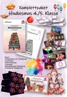 Vorschau - Arbeitsblätter - Komplettpaket Hinduismus 4./5. Klasse - Deckblatt