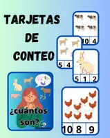 Vista previa - Tarjetas / Manipulativos - Tarjetas de conteo - Portada