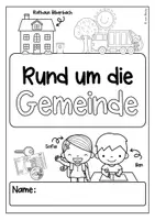 Vorschau - Arbeitsblätter - Die Gemeinde (Kommune): Aufgaben, Ämter, Einnahmen, Rathaus - Seite 1