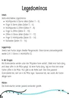 Vorschau - Spiele - Legedomino Hexe (Zählen, Ziffern, Würfelaugen, Fingerbilder) - Seite 1