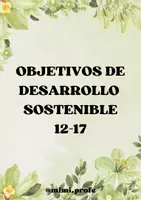 Vista previa - Tarjetas / Manipulativos - Paquete de materiales: ODS - Portada