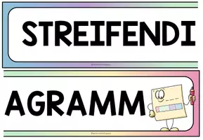 Vorschau - Arbeitsblätter - STREIFENDIAGRAMM (Daten & Diagramme) - Tafelmaterial + Arbeitsblätter - Seite 2