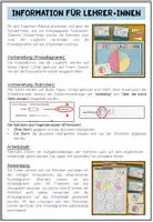 Vorschau - Arbeitsblätter - KREISDIAGRAMM (Daten & Diagramme) - Legeübung + Aufgabenkarten - Seite 1