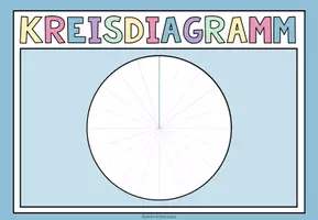 Vorschau - Arbeitsblätter - KREISDIAGRAMM (Daten & Diagramme) - Legeübung + Aufgabenkarten - Seite 2