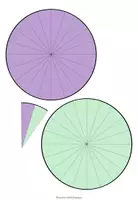 Vorschau - Arbeitsblätter - KREISDIAGRAMM (Daten & Diagramme) - Legeübung + Aufgabenkarten - Seite 3