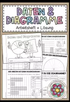 Vorschau - Arbeitsblätter - DATEN & DIAGRAMME - Arbeitsheft + Lösung - Deckblatt