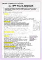 Vorschau - Arbeitsblätter - Erste Lernwörter Klasse 1 (Wochenwörter) - Seite 1