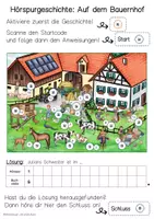 Vorschau - Arbeitsblätter - AnybookPro Material DaZ: Hörspurgeschichte "Bauernhof" - Seite 3