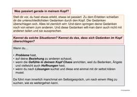 Vorschau - Präsentationen/Tafelbilder - Der innere Monolog - gestaltendes Schreiben - Seite 3