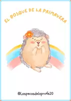 Vista previa - Unidades / Secuencias / Situaciones de Aprendizaje - Trabaja la rima con la primavera y los animales del bosque. - Portada