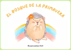 Vista previa - Unidades / Secuencias / Situaciones de Aprendizaje - Trabaja la rima con la primavera y los animales del bosque. - página 2