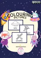 Vista previa - Manualidades / Dibujos para colorear - SPACE COLOURING PAGES - página 2
