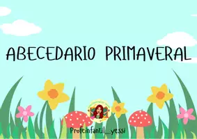 Vista previa - Unidades / Secuencias / Situaciones de Aprendizaje - ABECEDARIO PRIMAVERAL - Portada