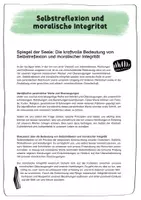 Vorschau - Arbeitsblätter - Ethik 5. Klasse – Moralisch handeln & sich selbst reflektieren - Seite 1