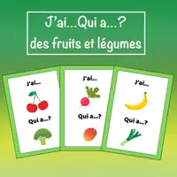 Aperçu - Jeux - J'ai...Qui a ..? des fruits et légumes - Page de couverture