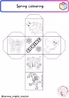 Vista previa - Manualidades / Dibujos para colorear - SEASONS FULL PACK (SPRING, SUMMER, AUTUMN & WINTER) - página 3