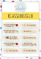 Vorschau - Poster - Klassenregeln | Classroom Management - Deckblatt