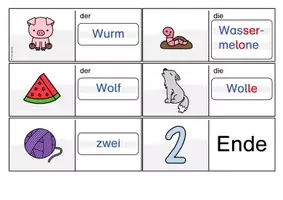 Vorschau - Spiele - Anlegespiel: Buchstabe W w - Seite 3