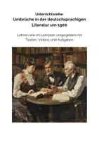 Vorschau - Unterrichtsreihen - Sparpaket: Umbrüche in der deutschsprachigen Literatur um 1900 - Seite 2