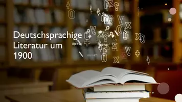 Vorschau - Präsentationen/Tafelbilder - Präsentation: Umbrüche in der deutschsprachigen Literatur um 1900 - Deckblatt