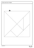 Vorschau - Arbeitsblätter - Tangram – Grundbausteine und Vorlagen für Tiere - Seite 1