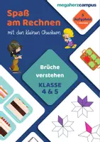 Vorschau - Arbeitsblätter - Spaß am Rechnen mit den Kleinen Checkern® (5) Bruchrechnen - Deckblatt