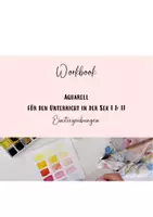 Vorschau - Unterrichtsreihen - Aquarell Workbook - Deckblatt