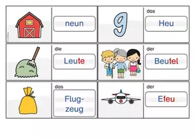 Vorschau - Spiele - Anlegespiel und Interactive: Buchstabenkombination Eu, eu - Seite 2