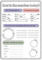 Vorschau - Arbeitsblätter - Materialpaket: Weather / Wetter (Worksheets und Tafelbilder PDF) - Seite 3