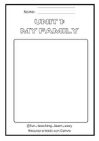 Vista previa - Hojas de trabajo - FAMILY 1º - Portada