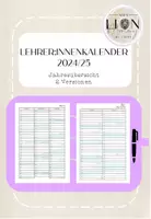 Vorschau - Lehrpläne/Lehrermaterial - Lehrer:innenkalender:Jahresübersicht (SJ24/25) - Deckblatt