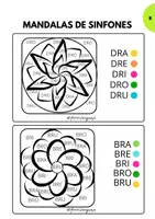 Vista previa - Manualidades / Dibujos para colorear - Mandalas de SINFONES @fono.lenguaje - página 3