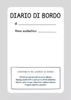 anteprima - Altro tipo di materiale - Diario di bordo homeschooling - Pagina 1