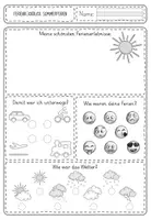 Vorschau - Arbeitsblätter - Ferienrückblick Sommerferien / Rückblick nach den Ferien - Seite 2