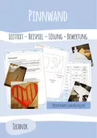 Vorschau - Arbeitsblätter - Pinnwand - Leittext - Projekt - Werken - Holz - Deckblatt