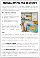 Vista previa - Unidades / Secuencias / Situaciones de Aprendizaje - AUSTRALIA - PROJECT WORK - página 1