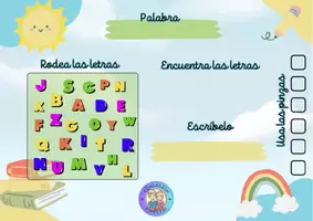Vista previa - Unidades / Secuencias / Situaciones de Aprendizaje - Formamos palabras. - Portada