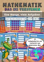 Vorschau - Stationenlernen - Multiplikation üben - verschiedene Aufgaben ein Ergebnis - Deckblatt