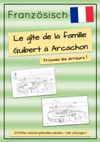 Vorschau - Arbeitsblätter - Notre gîte à Arcachon - Trouve les différences - Deckblatt