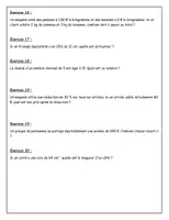 Aperçu - Feuilles d'exercices - Les équations 1 - Page 2